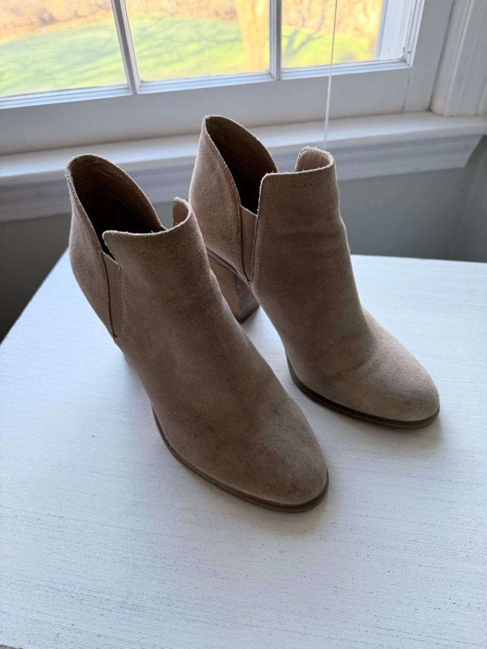 Vince Camuto Famhida Suede Ankle Boots